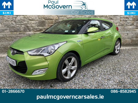 2013 Hyundai Veloster 1.6 PETROL 3DR**//**NEW NCT 04 2026**//**€210 ROAD TAX**//**REVERSE CAMERA**//**WARRANTY!