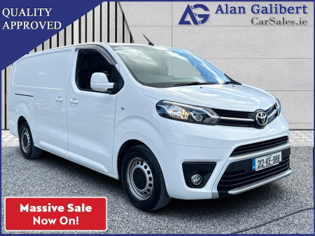 2021 Toyota Proace 2.0 Fully Caged off for Dogs  LWB €85 PW Plus vat