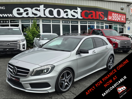2013 Mercedes-Benz A Class ( 132 REG ) FULL PAN ROOF - LEATHER NIGHTPACK AMG KIT - REV CAMERA / HI SPEC / - LOW ROAD TAX BAND / SIMI DEALER