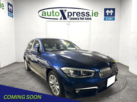 2017 BMW 1 Series 118D Automatic, Reversing camera