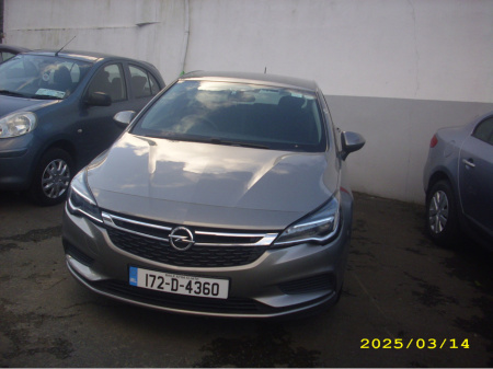 2017 Opel Astra SC 1.6 CDTI 110PS 5DR
