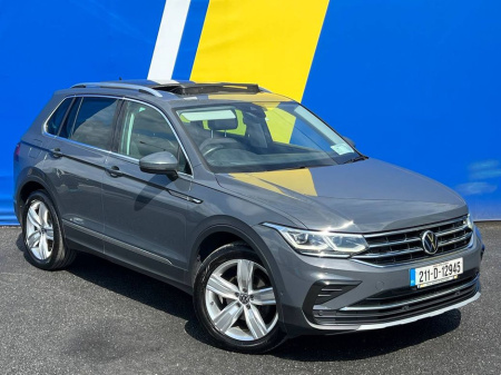 2021 Volkswagen Tiguan ELEGANCE 2.0 TDI // TILT & SLIDE OPENING PAN ROOF // HEATED SEATS // MULTIMEDIA DISPLAY