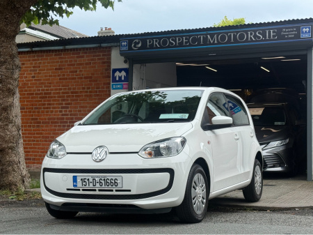2015 Volkswagen up! 1.0 Petrol, Automatic, New Nct 05/2026, 5 Door, A/C, Ideal Starter Car, Cheap Tax & Insurance, Finance Available, Service & Warranty Included, SIMI Dealer, €8,950