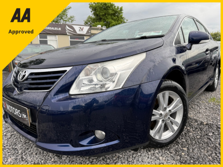2010 Toyota Avensis NG 1.6 AURA 4DR LOW KM €4,999