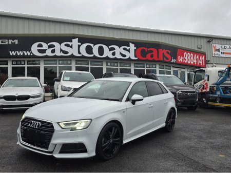 2018 Audi A3 S-LINE EDITION 1.4 TFSI FACE-LIFT- SMARTPHONE INTERFACE- SATNAV - VIRTUAL COCKPIT - NAVIGATION REVERSING CAMERA -BLIND SPOT - PARKING SENSORS- LEATHER