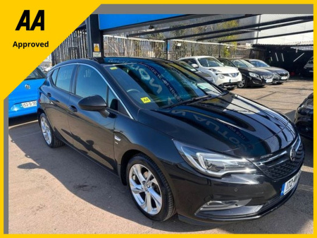 2017 Opel Astra 1.4I TURBO, SRI , LOW MILEAGE, NATIONWIDE WARRANTY, NEW NCT, FINANCE, AA APPROVED, 5 STAR REVIEWS