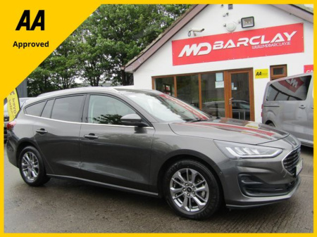 2022 Ford Focus Titanium 5W 1.5TD120 S6.2 A8 F €19,950
