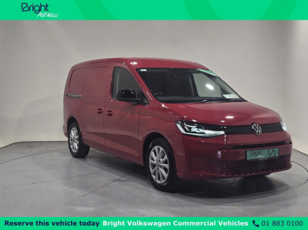 2021 Volkswagen Caddy Edition Maxi 102BHP €19,500 + VAT
