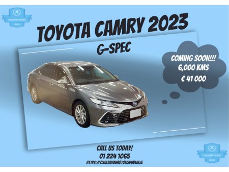 2023 Toyota Camry /2023/2.5 PETROL HYBRID/COMING SOON