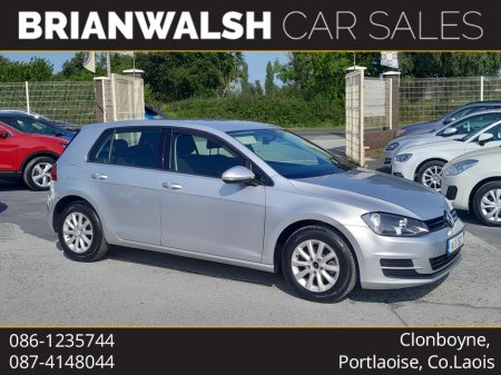 2014 Volkswagen Golf TRENDLINE 1.6 TDI MANUAL 5SPEED 90HP. Portlaoise