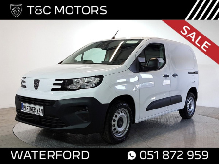 2025 Peugeot Partner PARTNER PRO PLUS 1.5 HDI 100BHP - 1,000Kg, Remainder of 5 Year Warranty, Price is Including Vat