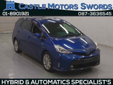 2015 Toyota Prius Alpha 2015 Prius Alpha, 1.8 Hybrid 7 seater. In Royal Blue G Spec
