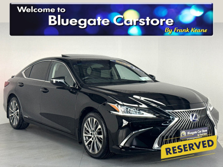2021 Lexus ES 300 H 2.5 ES 218BHP NEW NCT*BLACK LEATHER INTERIOR*FRONT HEATED SEATS*HEATED STEERING WHEEL*PANORAMIC SUNROOF*REVERSE CAMERA*DUAL CLIMATE CONTROL*DIGITAL MEDIA DISPLAY*SATNAV*18