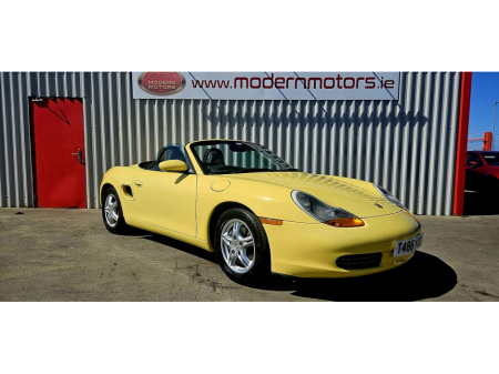 1999 Porsche Boxster roadster 2.5 manual 204bhp €9,995