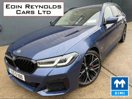 2022 BMW 5 Series 221 520DM SPORT PLUS MHEV AUTO TOURING AS NEW!! €46,995