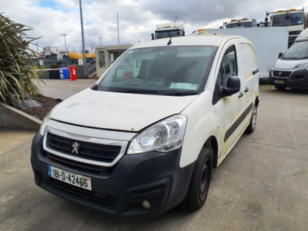 2018 Peugeot Partner Professional 1.6 Blue Hdi 100 - 1560cc