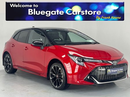 2022 Toyota Corolla GR SPORT 1.8 HYB 5DR AUTO**SPORTS STYLE SEATS**HALF LEATHER INTERIOR**TINTED WINDOWS**REVERSING CAMERA**FRONT & REAR PARKING SENSORS**DRIVE MODE SELECTION**LANE ASSIST**FINANCE ARRANEGD**