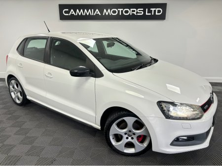 2013 Volkswagen Polo VOLKSWAGEN POLO GTI DSG*TARTAN GTI STAMPED SEATS*REVERSE CAMERA*FLAT BOTTOM STEERING WHEEL*HEATED ELECTRIC MIRRORS* €11,950
