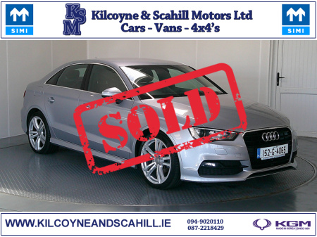 2015 Audi A3 S LINE 1.6 TDI 110PS 4DR