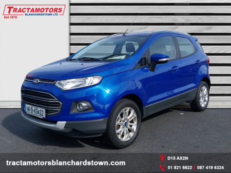 2014 Ford Ecosport 1.0 Titanium SUV Petrol Manual (125bhp) €9,499