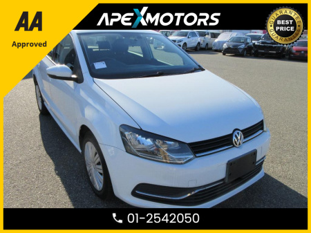 2015 Volkswagen Polo FINANCE ARRANGED * 1.2 AUTO 5DR * LOW LOW KMS * AA APPROVED * 101 SAFETY CHECKLIST * AUTOMATIC (DSG) * IMMACULATE * COLOUR REVERSE CAMERA * CRUISE CONTROL and SPEED LIMITER * NEW NCT FEB-26 * LOW TAX €11,449