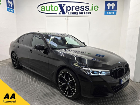 2020 BMW 5 Series 530E M SPORT FACELIFT 292 BHP, Automatic, Reverse camera, Park. assist €35,995