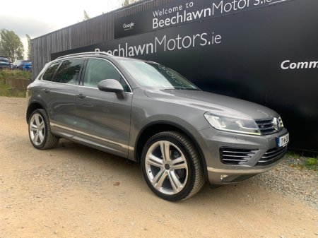 2017 Volkswagen Touareg 3.0 TDI 262BHP R LINE 5 SEATER COMMERCIAL // 09/26 CVRT // GREAT CONDITION // DOCUMENTED SERVICE HISTORY // LEATHER, ELECTRIC TAILGATE AND SAT NAV //