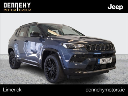 2024 Jeep Compass *Price Reduction*S-Model GSE Plug-in-Hybrid *€134 P/Wk* €34,995