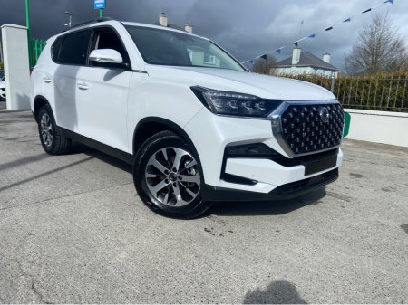 2025 KGM Rexton 2 SEATER REXTON COMMERCIAL IN PEARL WHITE AUTOMATIC