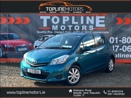 2012 Toyota Yaris ==D-4D TR 5DR//NEW NCT//SERVICED//IMMACULATE== €7,950