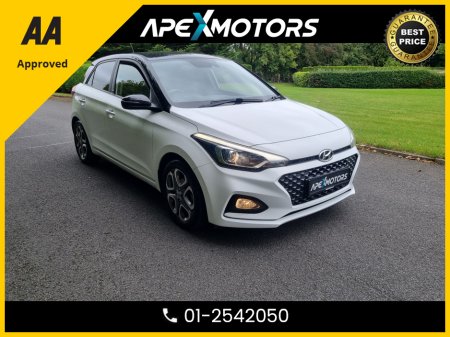 2019 Hyundai i20 FINANCE ARRANGED * TOP-SPEC 1.2 MPI 5Dr * IMMACULATE * NEW NCT OCT-27 * STAMPED SERVICE HISTORY * AA APPROVED * 101 SAFETY CHECKLIST * COLOUR REVERSE CAMERA * TOP-SPEC 5DR HATCH * LOW LOW MILES