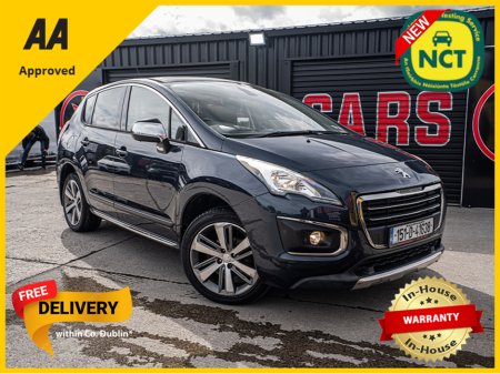 2015 Peugeot 3008 2015 Peugeot 3008 1.6hdi Automatic/New NCT/Warrant
