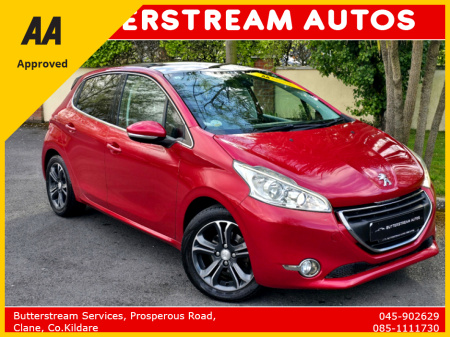 2015 Peugeot 208 1 .2 AUTO ALLURE PAN ROOF HALF LEATHER €8,999