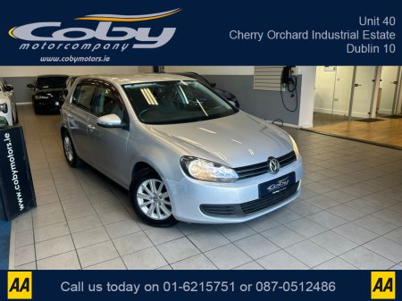 2012 Volkswagen Golf 1.2 5DR Auto. New NCT, 2Keys, Alloy Wheels, Handsfree, Auto Lights/ Wipers, Air Conditioning, USB/AUX, Folding Rear Seats, Electric Windows/Mirrors, Bluetooth and more.