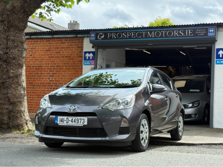 2014 Toyota Aqua 1.5 Hybrid Automatic, Immobiliser, New Nct 06/2026, Bluetooth, Sat Nav, Reversing Camera, Alloys, A/C, Cheap Tax, Finance Available, Service & Warranty Included, SIMI Dealer, €8,950