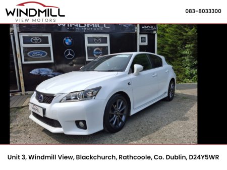2013 Lexus CT 200 h 1.8 F SPORT 136BHP 5DR