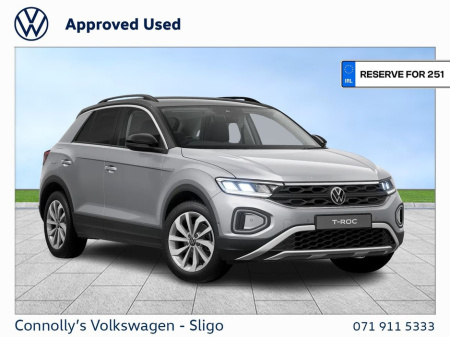 2025 Volkswagen T-Roc EDITION 75 2.0TDI 116HP