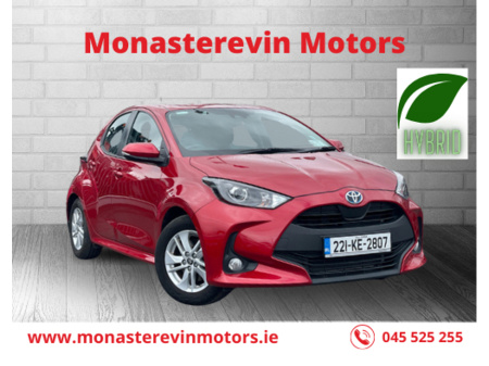 2022 Toyota Yaris HYBRID LUNA 4DR AUTO - FULL SERVICE HISTORY €23,444