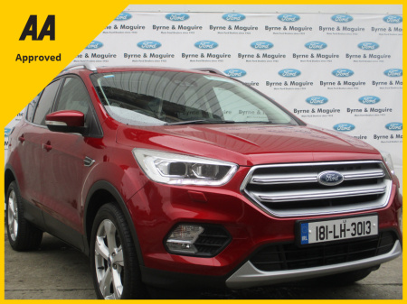 2018 Ford Kuga 1.5 TDCI TITANIUM X 120PS HIGH SPEC WITH FULL HEATED LEATHER AND PAN ROOF
