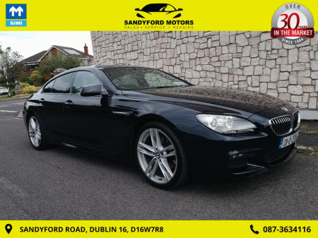 2013 BMW 6 Series 640 D F06 M Sport Gran Coupe 4DR AUT €15,950