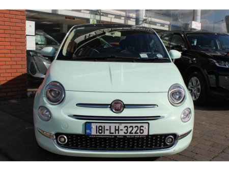 2018 Fiat 500 1.2 LOUNGE 69BHP 3DR €10,450