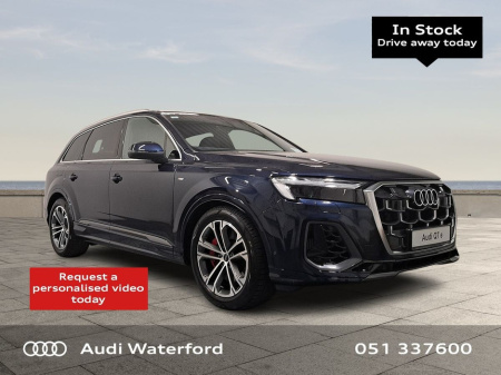 2025 Audi Q7 55 TFSI E Quattro S-Line PCP from €1010 per month
