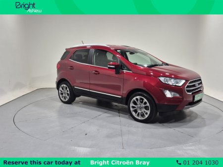 2019 Ford Ecosport TITANIUM 1.0T 120PS 6 6SPEED 5DR 4