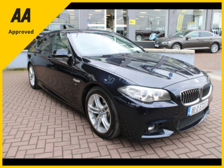 2016 BMW 5 Series 520D M SPORT 4DR AUTOMATIC // ONLY 107000 KMS // 1 OWNER CAR // BLACK DAKOTA LEATHER // STUNNING CAR // BUY WITH CONFIDENCE AA AND SIMI APPROVED DEALER // FINANCE ARRANGED // ALL TRADE INS WELCOME //