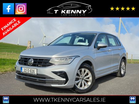 2021 Volkswagen Tiguan 2.0 TDI MANUAL 6SPEED FWD 122BHP 5DR FROM €106 P/W