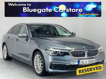 2018 BMW 5 Series E G30 SE 4DR AUTO**BLACK LEATHER INTERIOR**FRONT HEATED SEATS**DUAL CLIMATE CONTROL**MULTIFUNCTIONAL STEERING WHEEL**TOUCH SCREEN MEDIA DISPLAY**PARKING SENSORS**DRIVE MODES**KEYLESS START**