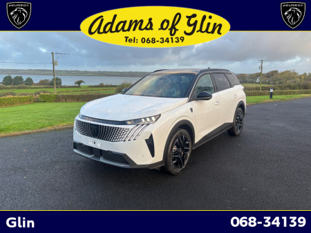 2025 Peugeot 5008 GT HYBRID 136BHP **Ex-DEMO** €55,500