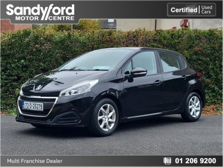 2017 Peugeot 208 1.2 PureTech 82bhp Active 3 dr €9,950