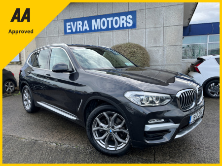 2019 BMW X3 X-LINE X-DRIVE 20D 2.0 DIESEL AUTO //PANORAMIC GLASS ROOF//SUMMER SALE €1,000 REDUCTION