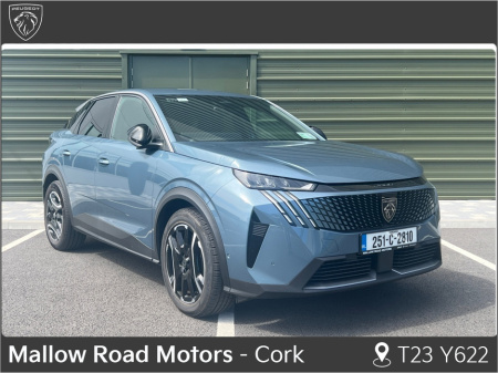 2025 Peugeot 3008 ALLURE 73KWH 210BHP 4DR €42,950